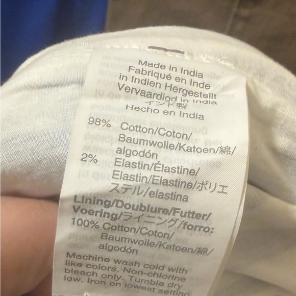 J. Crew Blue and White Striped Halter jumpsuit - Picture 7 of 7